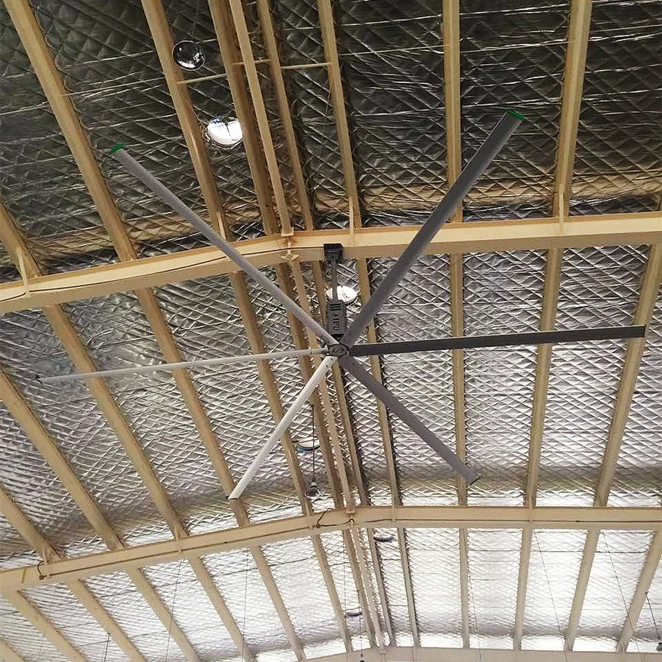 Wholesale Custom High Quality 16ft  Large Size Industrial Hall Roof Hanging Ceiling Fan for Industrial Plant