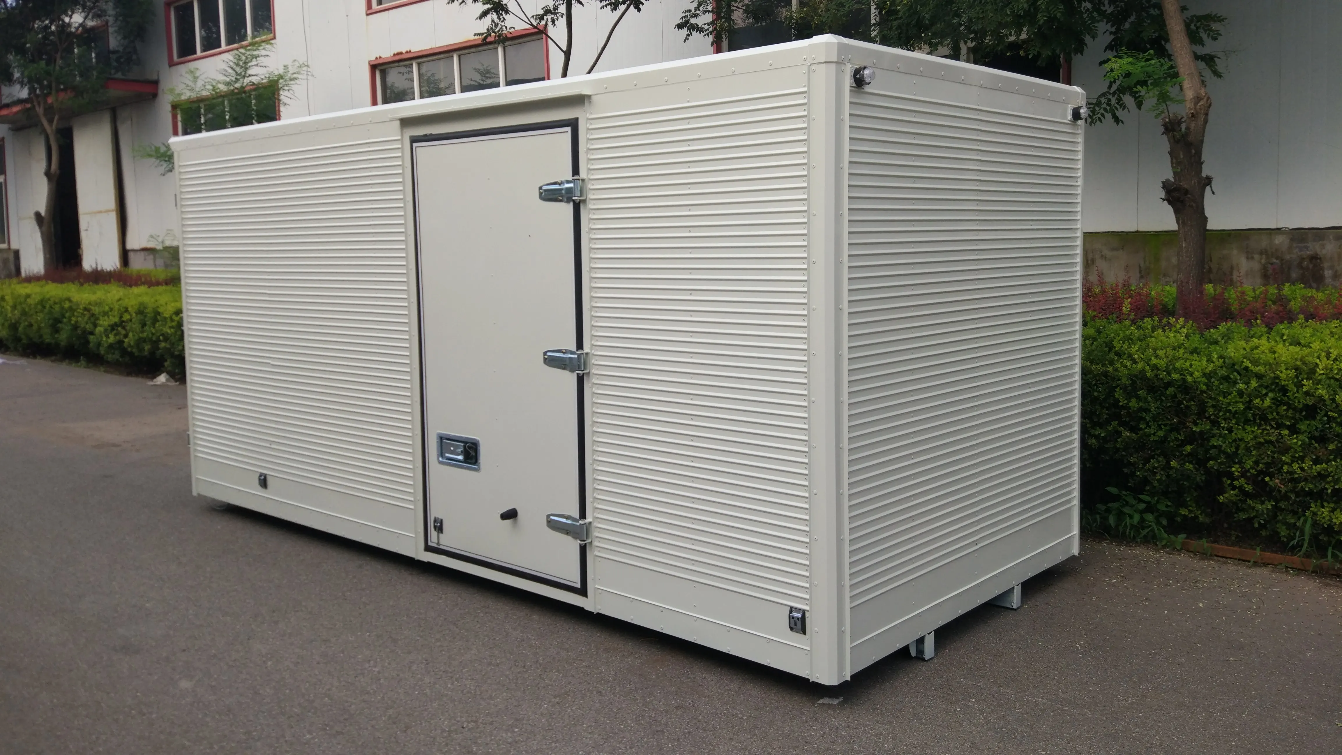 Corrugated galvanized steel truck body, Chile truck box body