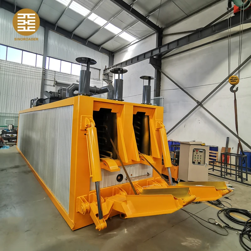 10tph bitumen melting machine DT10 drum decanting unit