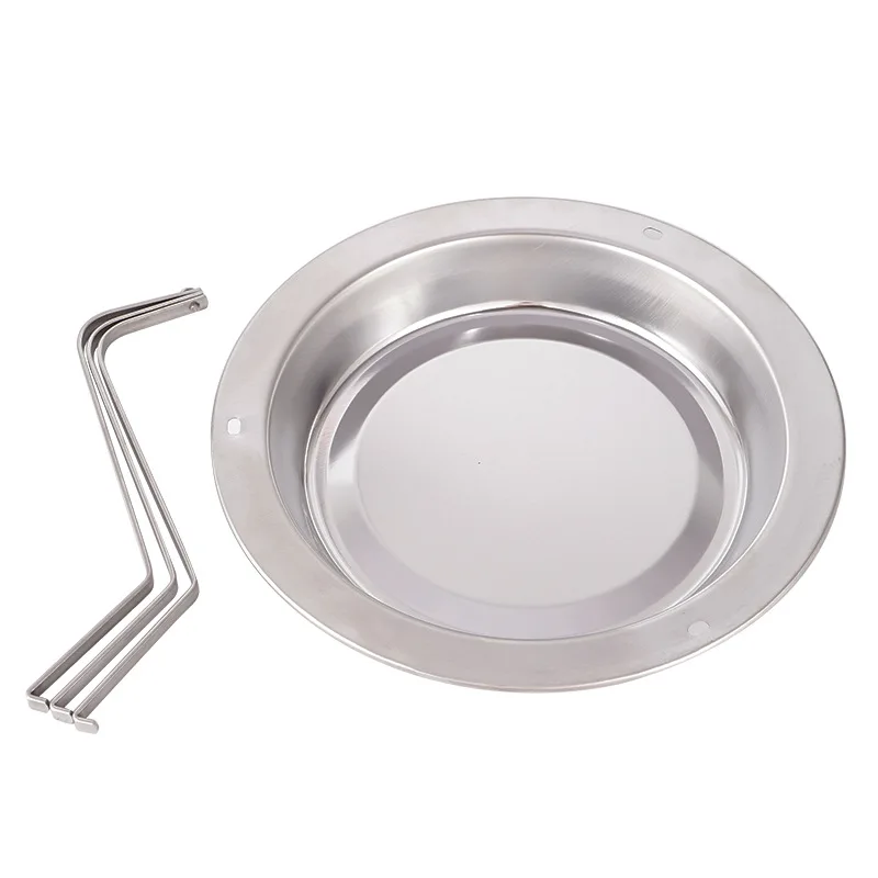 Outdoor Stainless Steel Turkey Tray Camping Thanksgiving Chicken Portable Multi-functional Non-stick Roasting Grill