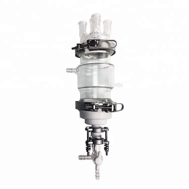 Made in China chemical mini jacketed glass reactors price for sale