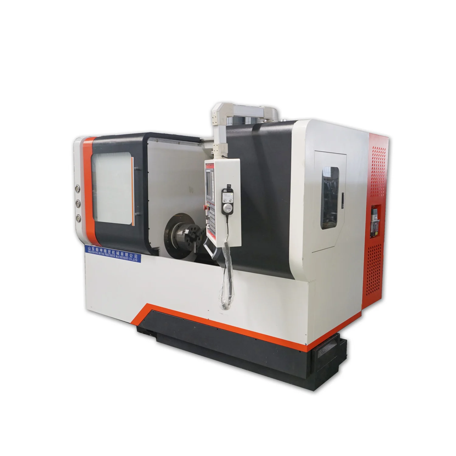 Chinese cnc lathe live tooling machine manufacturer CK50 with servo motor