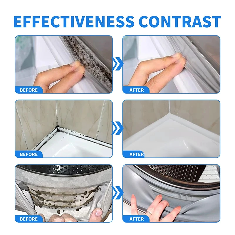 Wall Tile Gap Mould Stain Remover Kitchen Fridge Mold Mildew Remover Gel