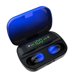 Q61LX BT 5.0 Earphones 1500 mAh Headphone Wireless Earphone  Loud Sound Bass Earbuds Music Q61LXHeadset Sports Headphone