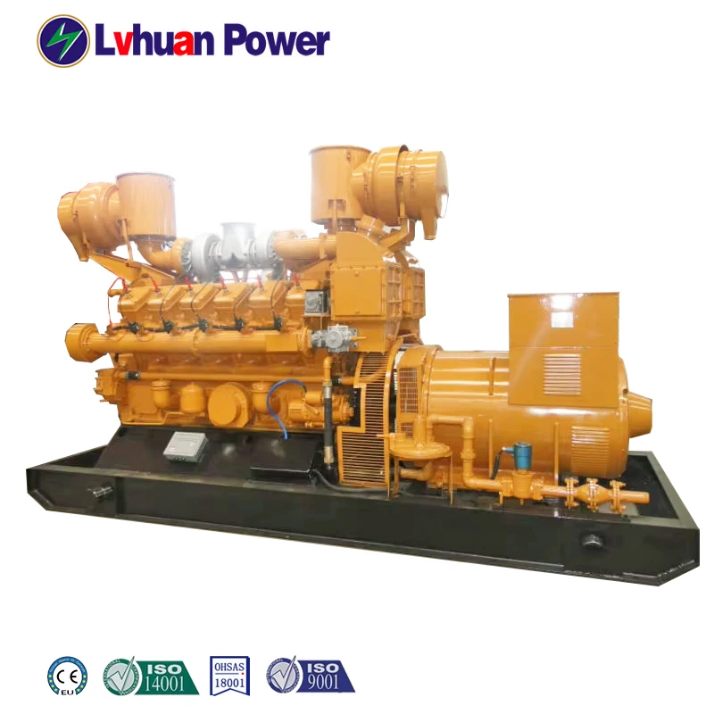 certificate ce high efficiency 120 kw  power biogas generator