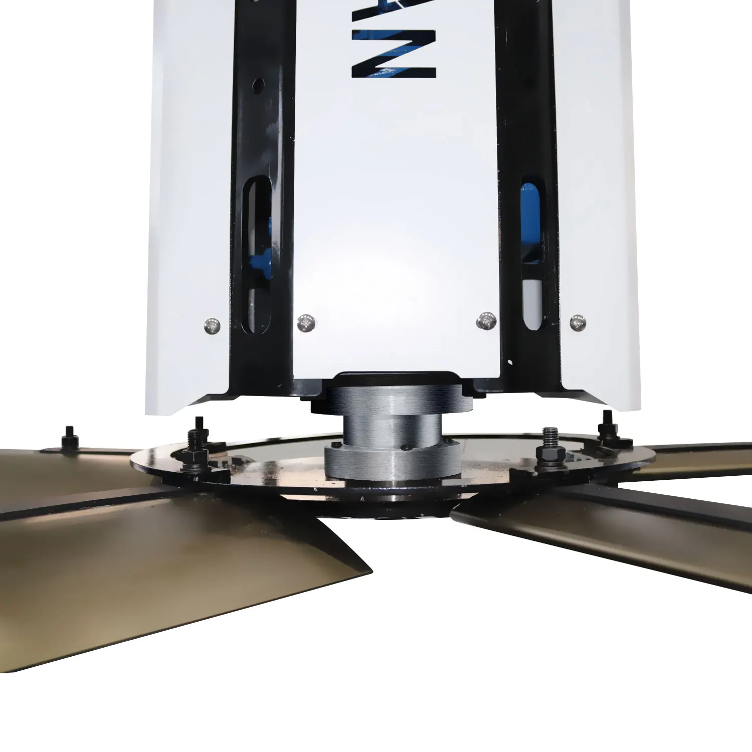 New industrial big HVLS ceiling fan big ass ventilation fan reducer motor large volume factory ventilation system