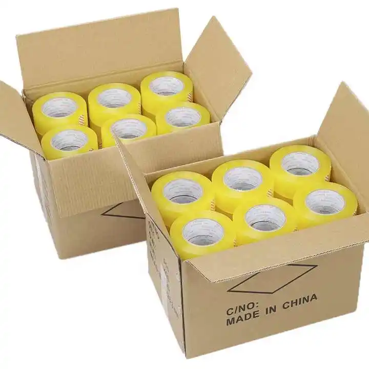 Full size large roll high quality waterproof transparent tape BOPP material packaging tape