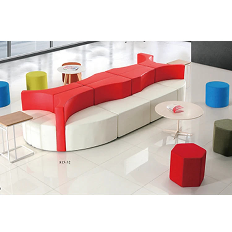 Modern Leisure Living Room Library Sectional Covers Leather Furniture Upholstery Fabric Sofa