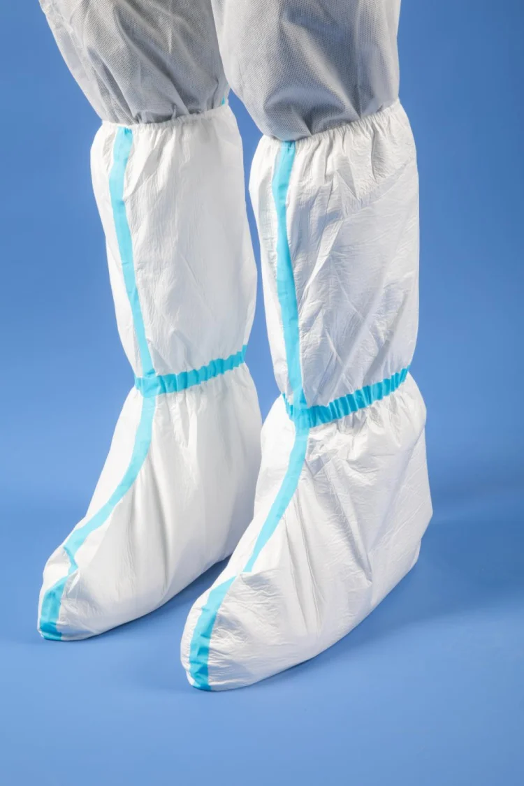 Tuoren  disposable shoe covers medical ppe medical shoe coverall pp pe