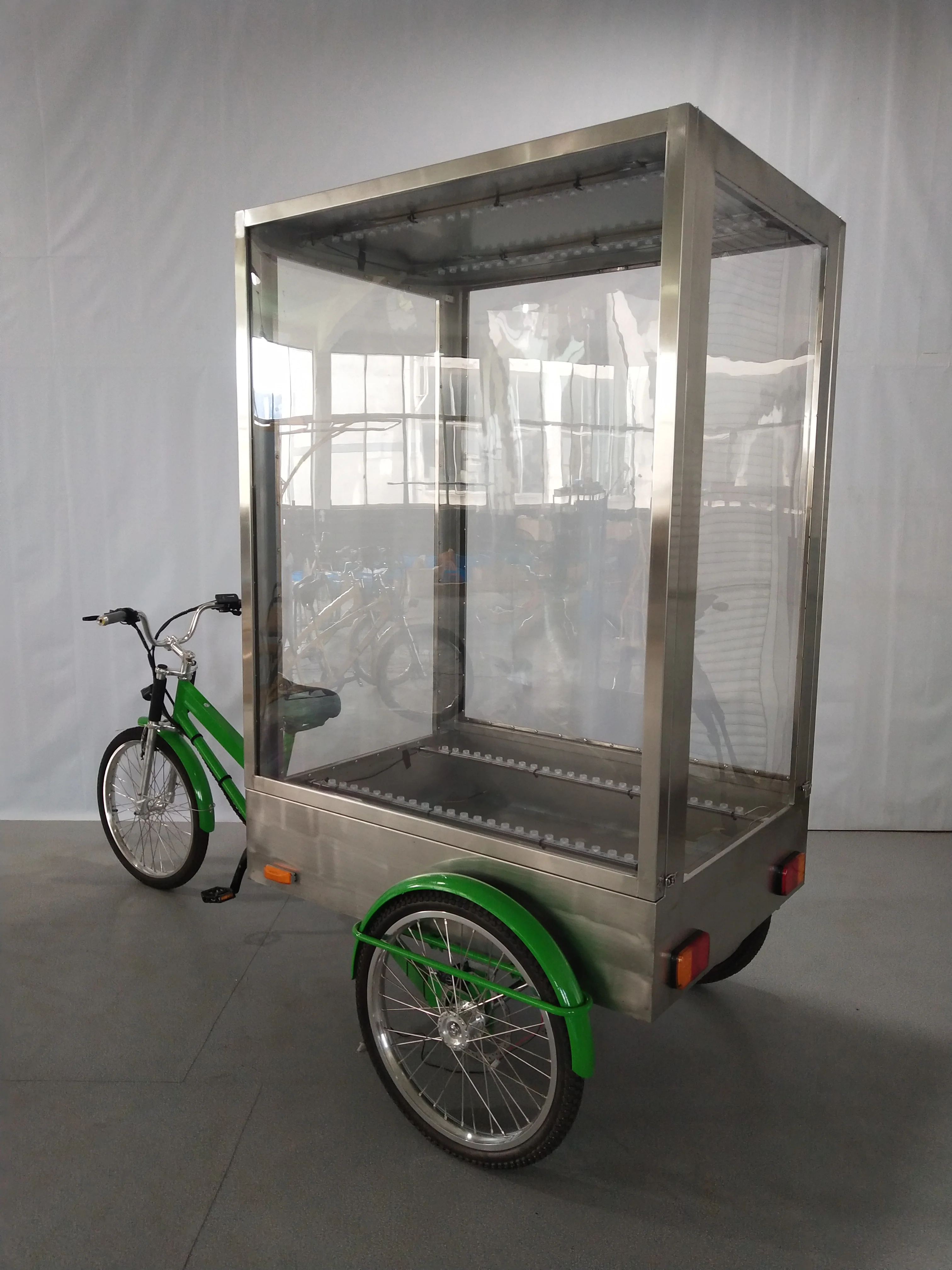 4 side Electric Billboard Trike,Advertising Tricycle