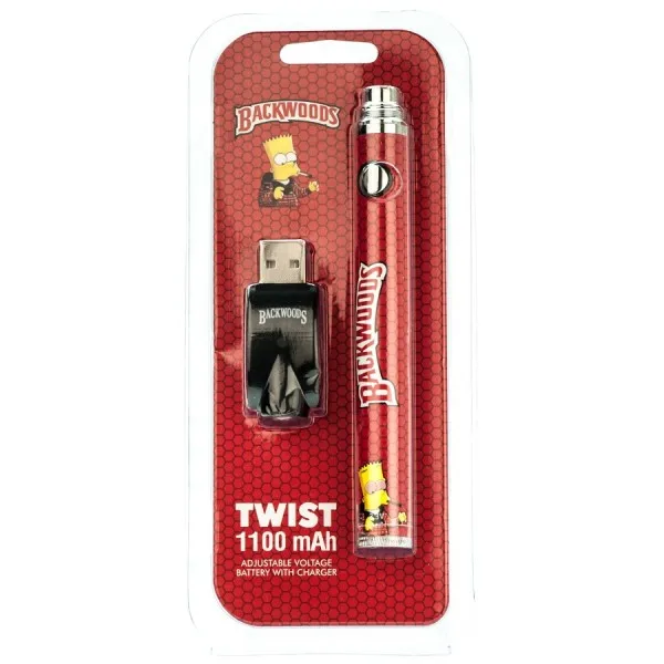 
Fast shipping 1100mah CBD battery 510 thread vape pen cartridges preheating voltage adjustable Twist battery 12 Colors available 