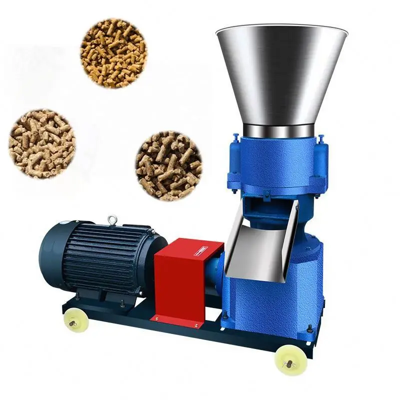 Professional livestock animal Poultry pellet machine birds rabbits chicken cattle cow sheep feed pellet press granulator making