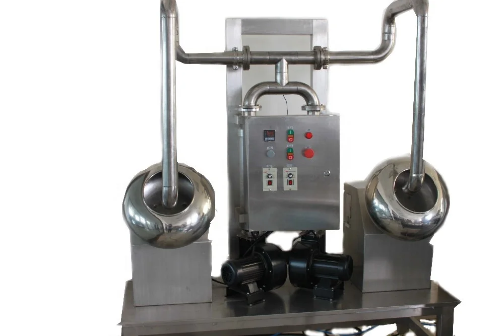 Stainless Steel Polishing Machine Coat Chocolate and Polishing Snack Food Factory Food & Beverage Factory 120kg,120 15kg/time