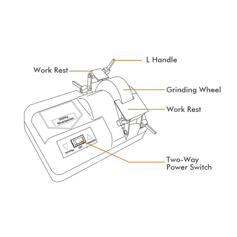 Water-cooled Electric Knife Sharpening Grinder Slow Speed Wet Dry Sharpener DIY Grinding Wheel Kino Wheel Noise Machine Allwin
