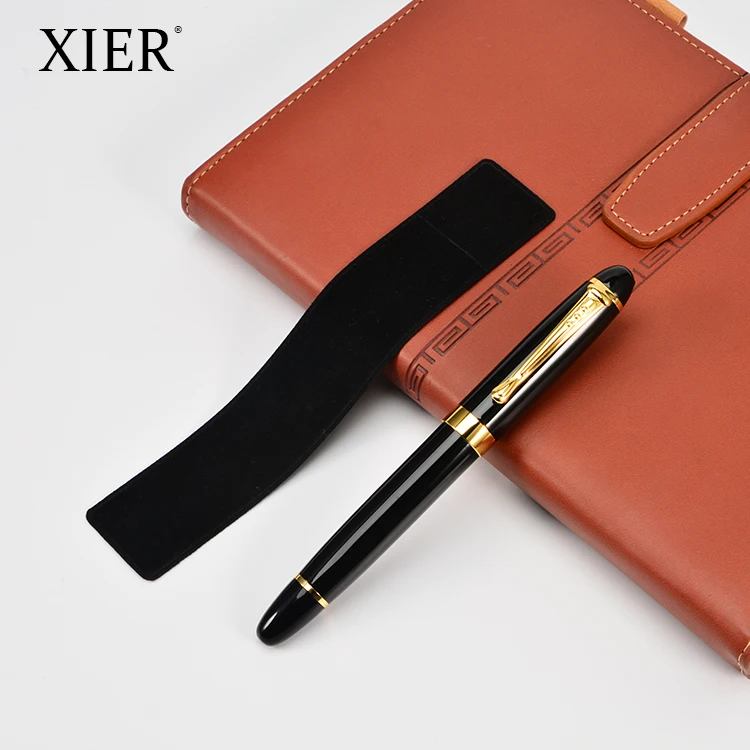 Factory Wholesale Luxury Metal Ballpoint Pens and Gift box luxury pens set Stationery Office school supplies roller pen 0 5mm