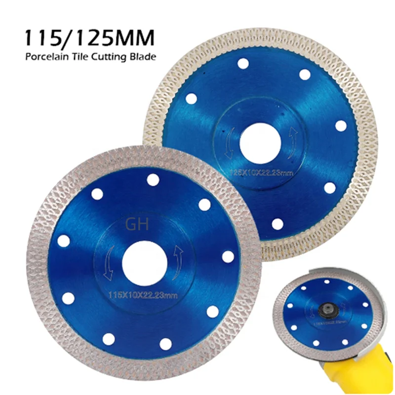 105 115 125mm Ceramic Tile Diamond Cutting Disc Blades Granite Marble Stone Diamond Saw Blade