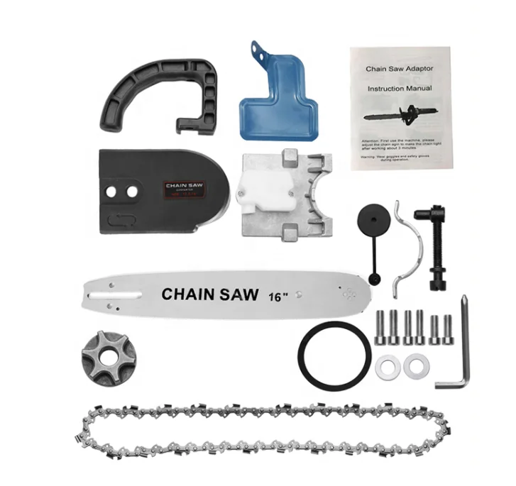 Electric manual Chain Saw Professional Mini Chainsaw Modified from Angle grinder Household function wood cutting Saw