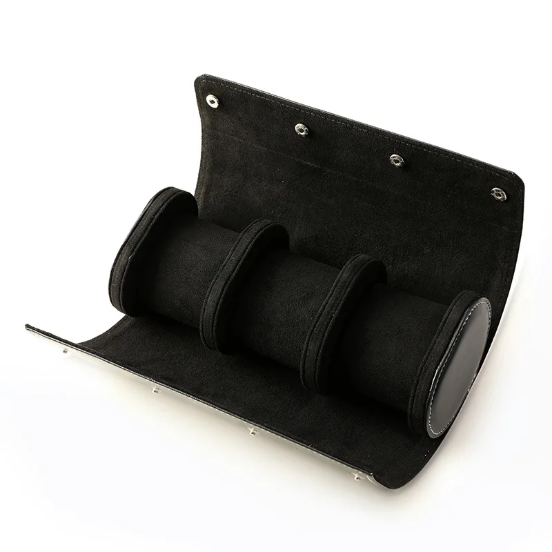 High Quality Leather Watch Case Custom Travel Watch Box with 1 2 3 Slots Luxurious PC Material Watch Case