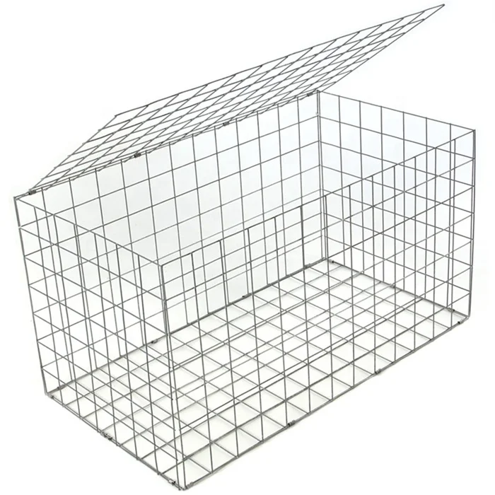 Certification 100x80x30cm Welded Gabion / Gabion Stone Fence