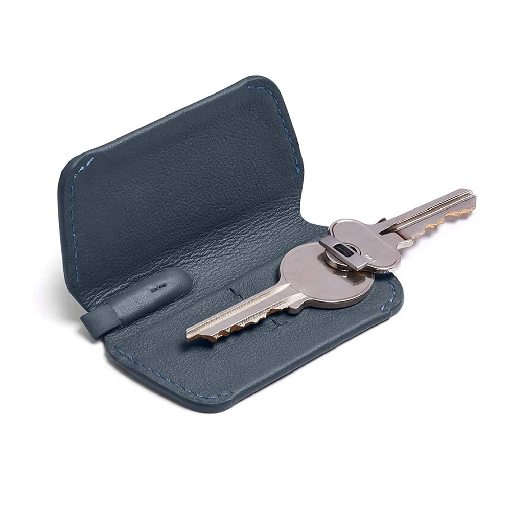 Wholesale Custom Logo High Quality Organizer Unisex Genuine Leather Key Chain Car Key Holder Cover
