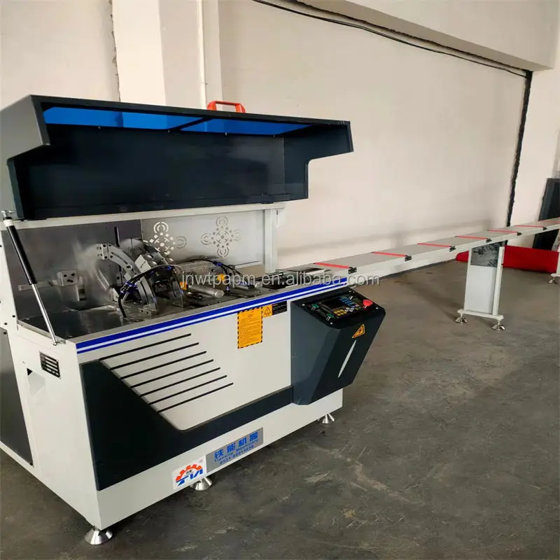 Пользовательские Угловые ключи резак Cnc алюминиевые окна и двери угловой разъем для резки