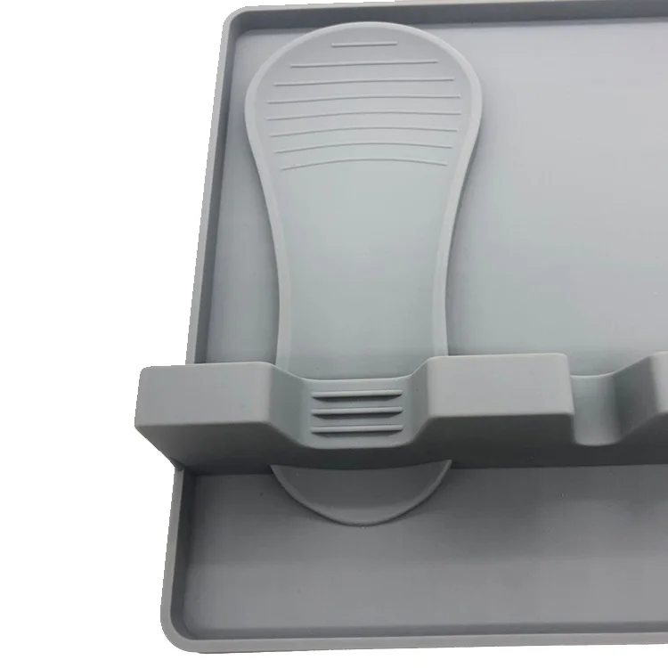 High quality factory price kitchen cooking tool spatula holder silicone utensil rest