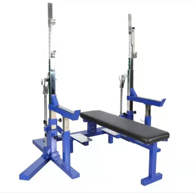 Commercial Bodybuilding Weight Lifting Multi Weight lifting Bench Press Gym Equipment combo power press rack barbell bench