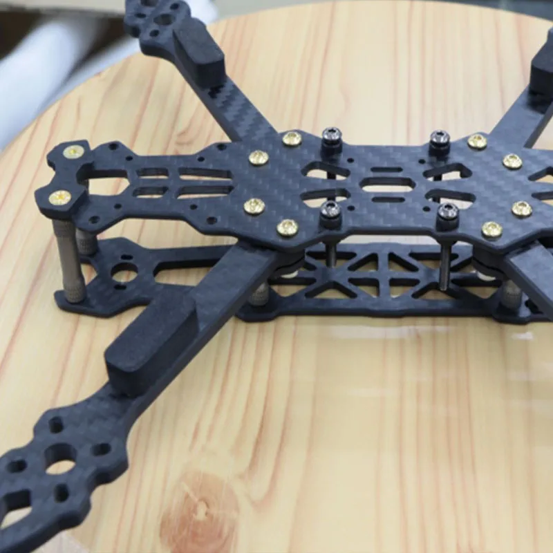 MAK4 5/6/7inch FPV Racing Drone Frame Carbon Fiber Quadcopter Frame Kit( 5inch)