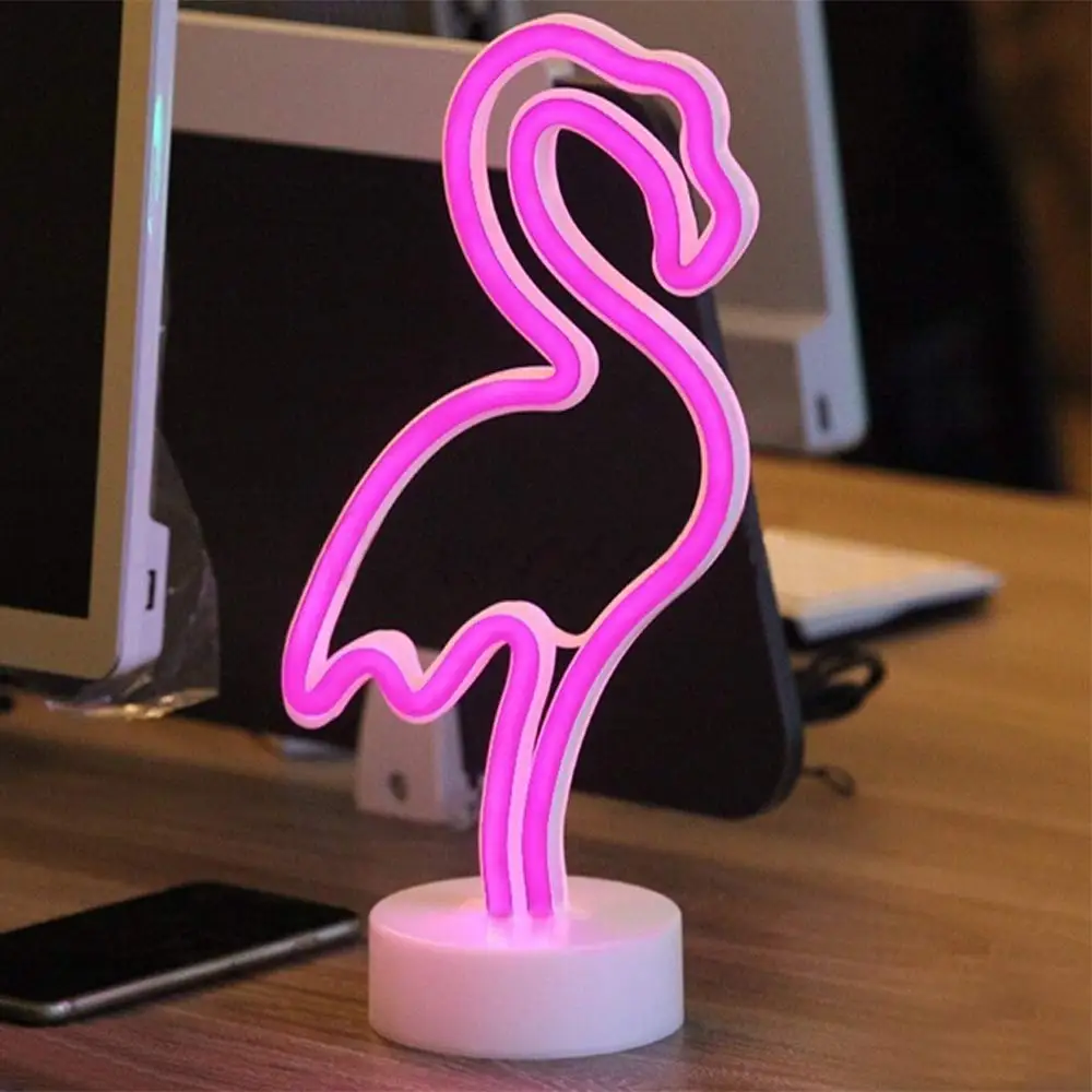 
High Quality Neon Sculpture Neon Desk Lamp Flamingo Neon Light 