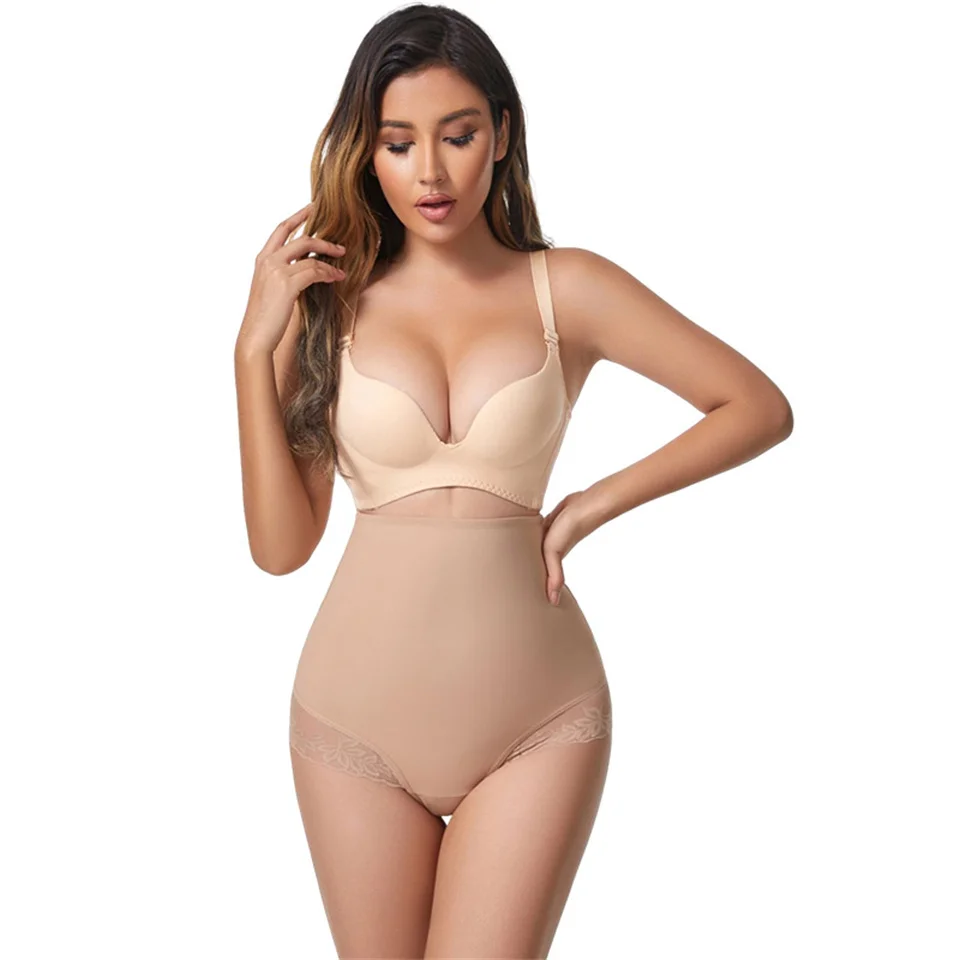 High waist body shaping  corset waist waist body thong plump pants panty shaper underwear shaper and butt lifter shapers