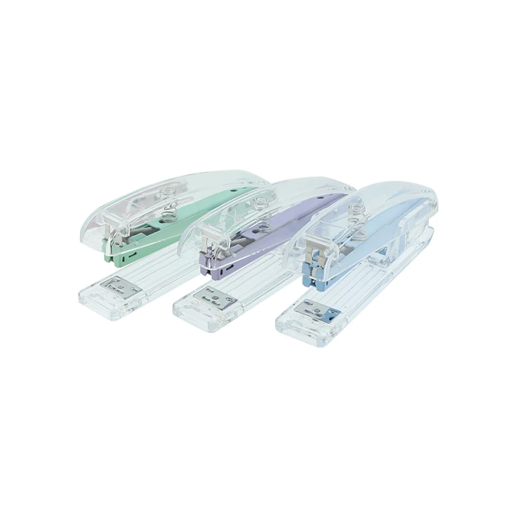 JSM 100 carton box stapler sets plastic office sheets cute big for picture frames small pin 24/6 staplers
