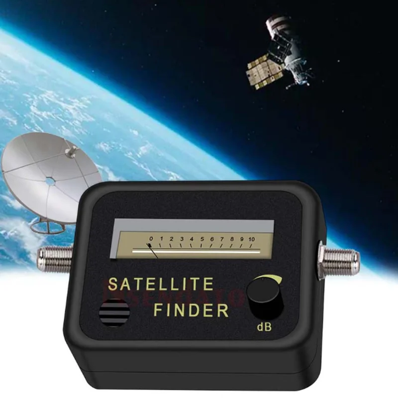 Original Satellite Finder Find Alignment Signal Meter Receptor for Sat Dish TV Digital TV Signal Amplifier Sat Finder