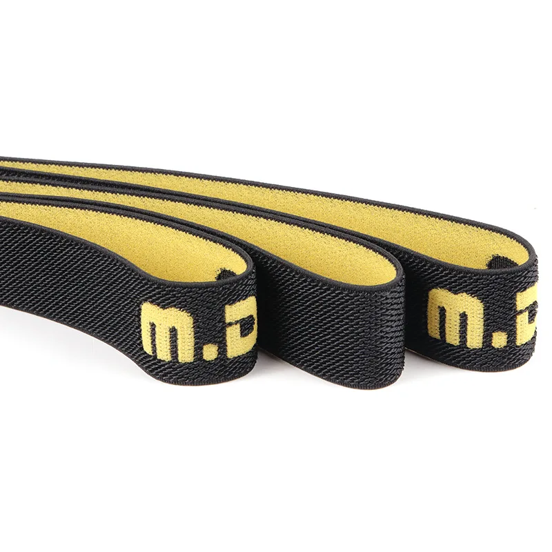 
New jacquard elastic band letter elastic knitting shuttle free black clothing accessories customization 