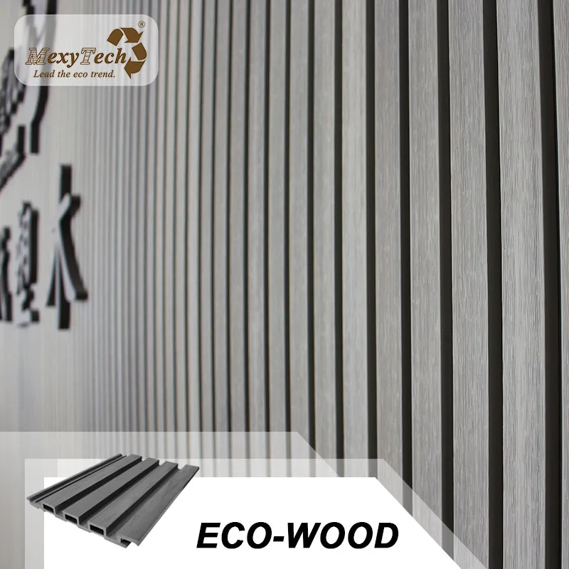 waterproof synthetic material exterior wall boards wpc wall cladding