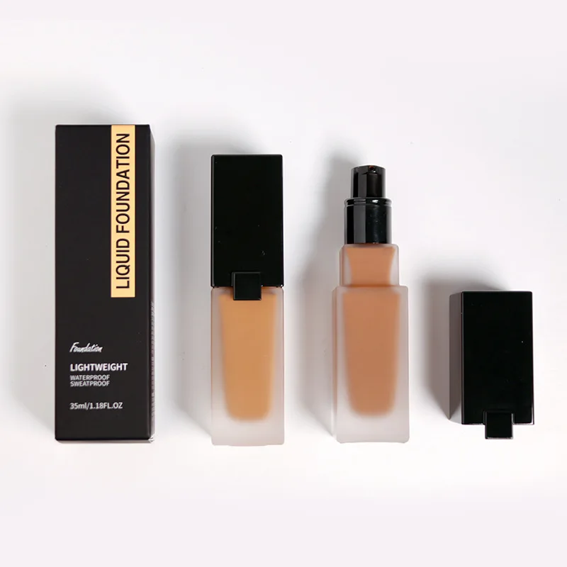 Private Label High Quality Cosmetics Matte Cream Foundation Private Label Foundation Makeup Liquid Foundation