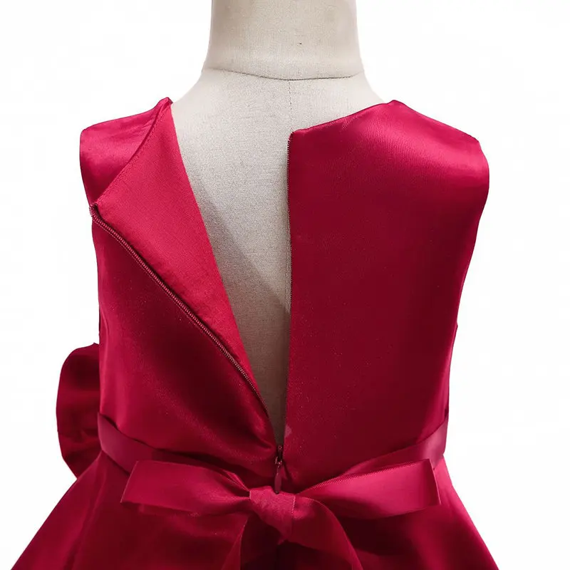 2020 Hot Sell Fashion Summer Girls Formal Dress Kids Sleeveless Bridesmaid Princess Dresses For princess girls dress