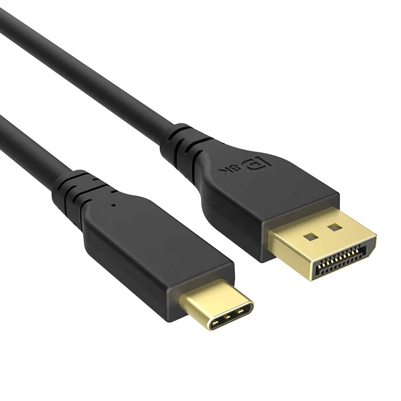 
jce USB C to DP1.4 HBR3 Alt Mode 10FT 3M 8K 60Hz Type C to DisplayPort PRO 8K Cable 