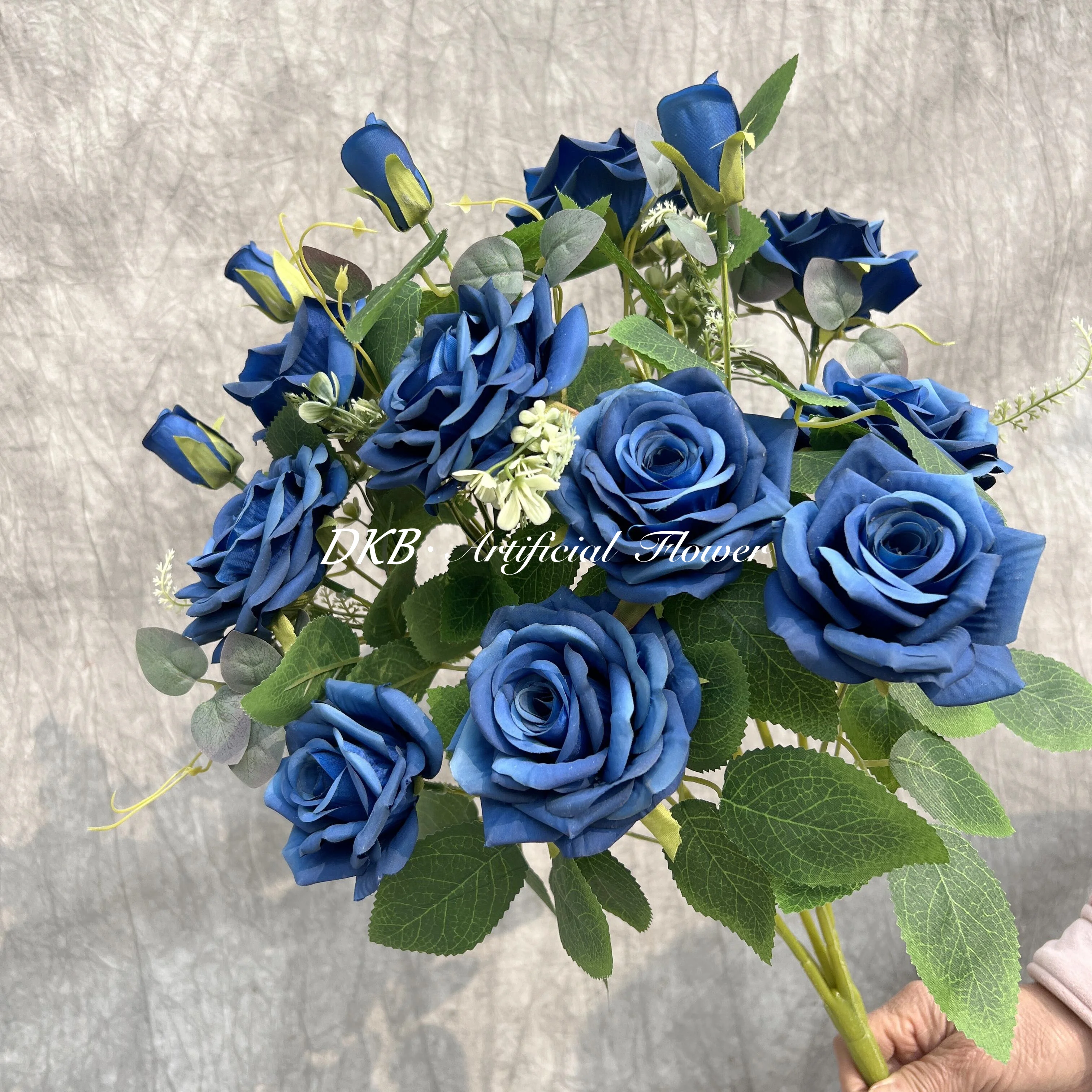 wedding decoration & supplies low price wholesale premium real touch artificial flowers bunch white flower bunch