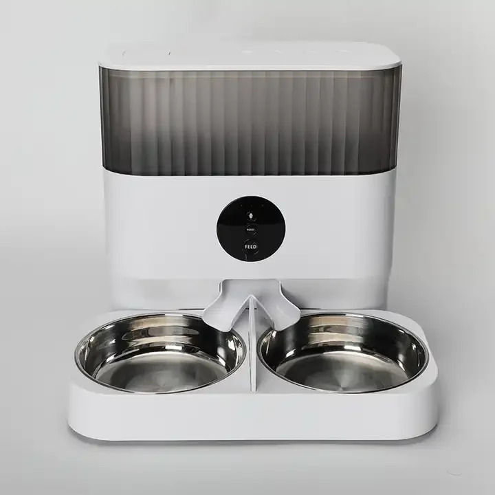 BSCI Factory Automatic Feeder Wholesale App Control Advanced Timed Cat Dog Bowl Smart Pet Bowls Feeders