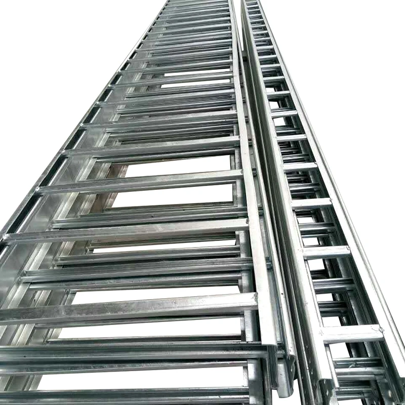 GI Cable Ladder Outdoor Used Hot Dip Galvanized Steel Ladder Type Cable Tray Bridge