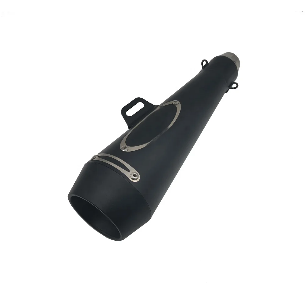 Лучшая цена CNC подвергая механической обработке OEM изготовленный на заказ мотоцикл выхлопной глушитель выхлопных газов