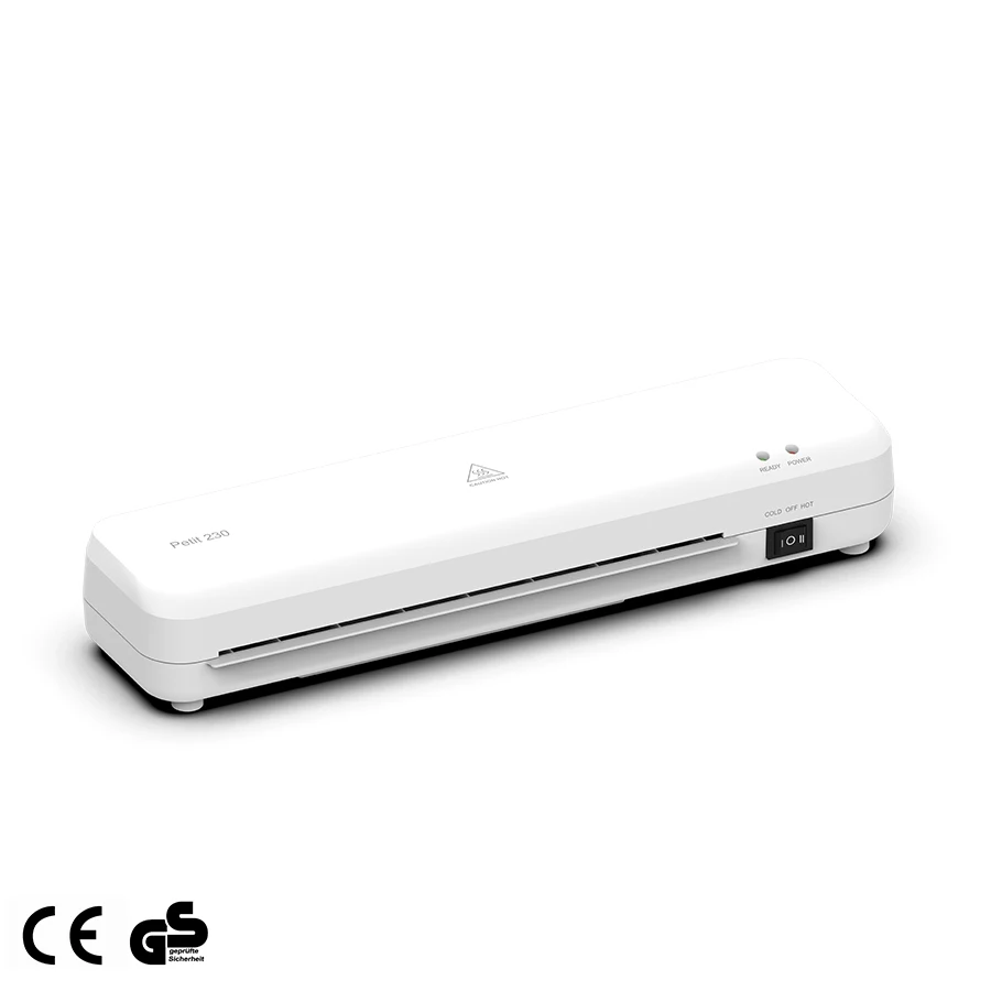 Factory Photo Lamination Machine Hot Cold 2 Rolls Pouch Film A4 Photo Laminating Machine