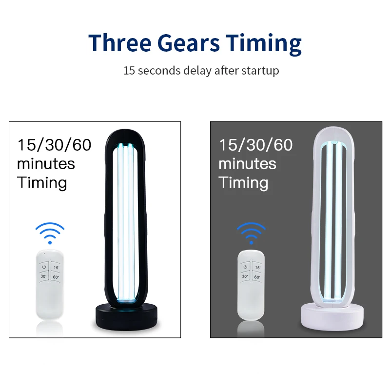 
HIGH CLASS High Quality 36W Remote Control ABS Ultraviolet Lamp Industry Wholesale Portable UV Lights 