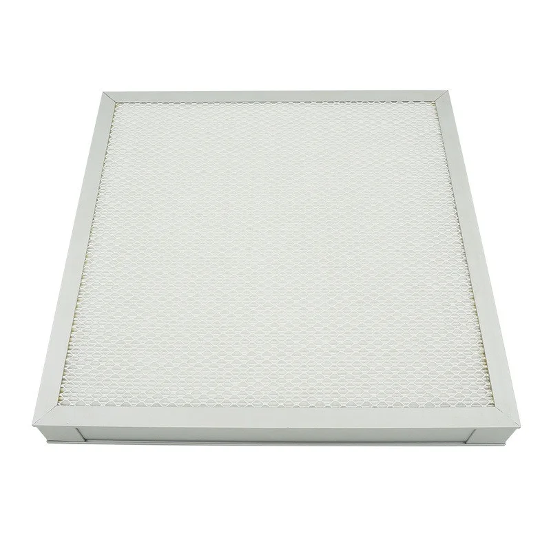 Frameless meltblown long fiber material pleated electrostatic adsorption air purifier hepa filter material for cleaning room