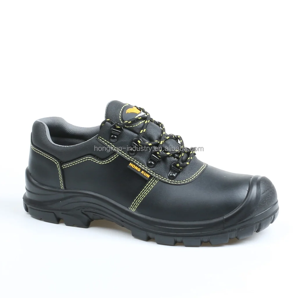 Safepath Custom Genuine Leather Men Steel Toe Cap Shoes Construction Safety Work Boots safety shoes for Men Wholesale