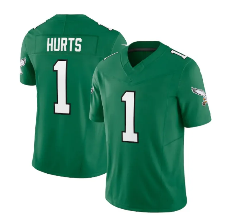 Мужская молодежная Женская 1 ялен болит 6 DeVonta Smith 11 A.J Brown Davis Slay Jr. Eagle 62 Jason Kelce футбольная майка