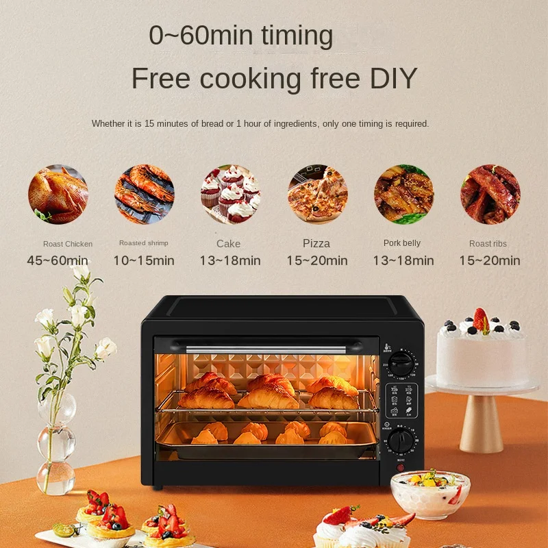 OEM Customize  Silver Crest for  baking electric toasters  &  pizza  ovens  bakery air  fryer baking  pizza  electric  oven OEM