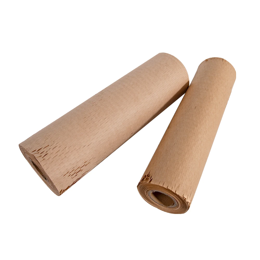 Creatrust Oem Gift Wrapping Wrap Roll Transport Rolling Craft Black/Brown Packing Recycled Oem Wrapper Packaging Honeycomb Paper