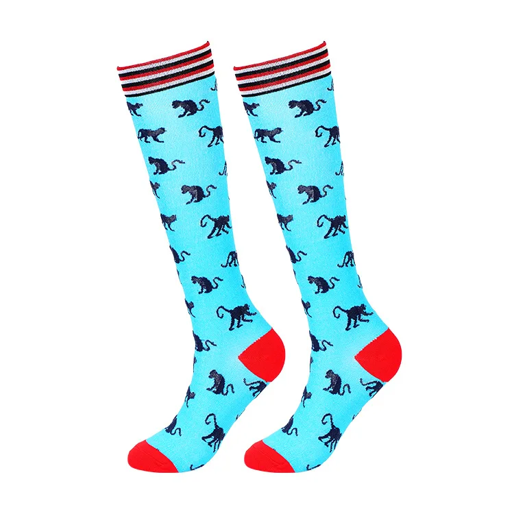 
Comfortable Durable High Quality Top Rated Custom Fashion Nurse Compression Socks Compression 20-30 Mmhg Running Socks 