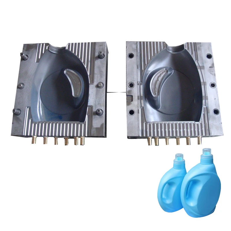 2L HDPE laundry detergent container washing liquid bottle